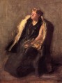 Portrait of Mrs Hubbard sketch Realism portraits Thomas Eakins